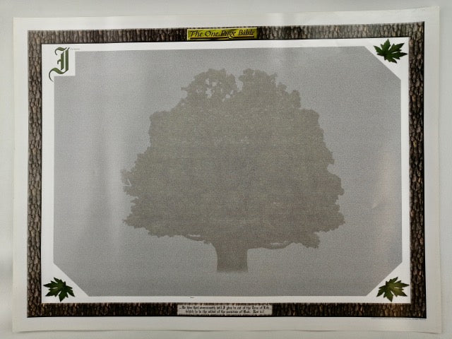 One Page Bible- Tree of Life