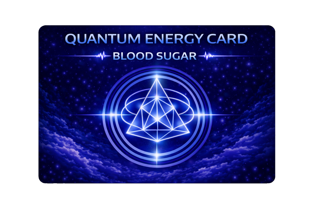 Quantum Energy Card- Blood Sugar Support